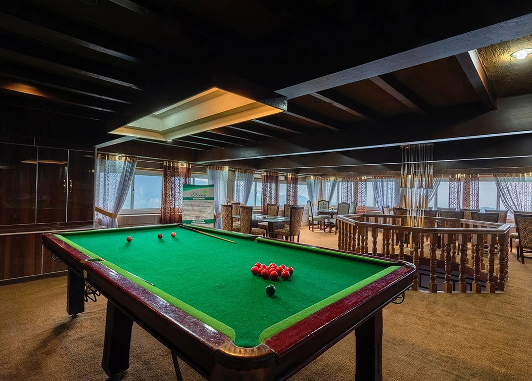 elite hotel nathiagal billiards room with a view by hescon engineering