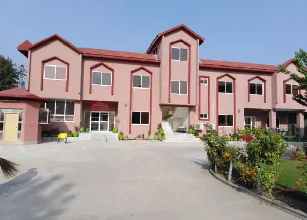 additional block inor main entrance and completed exterior by hescone engineering